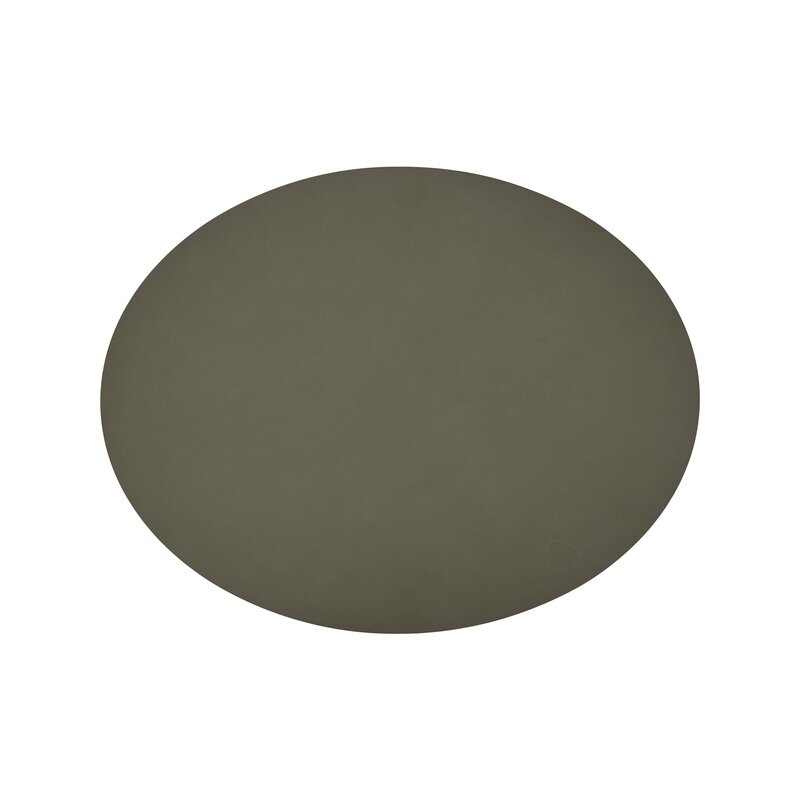 Tischset Platzset Oval L (35x46cm) Nupo Leder 2er Set LindDNA