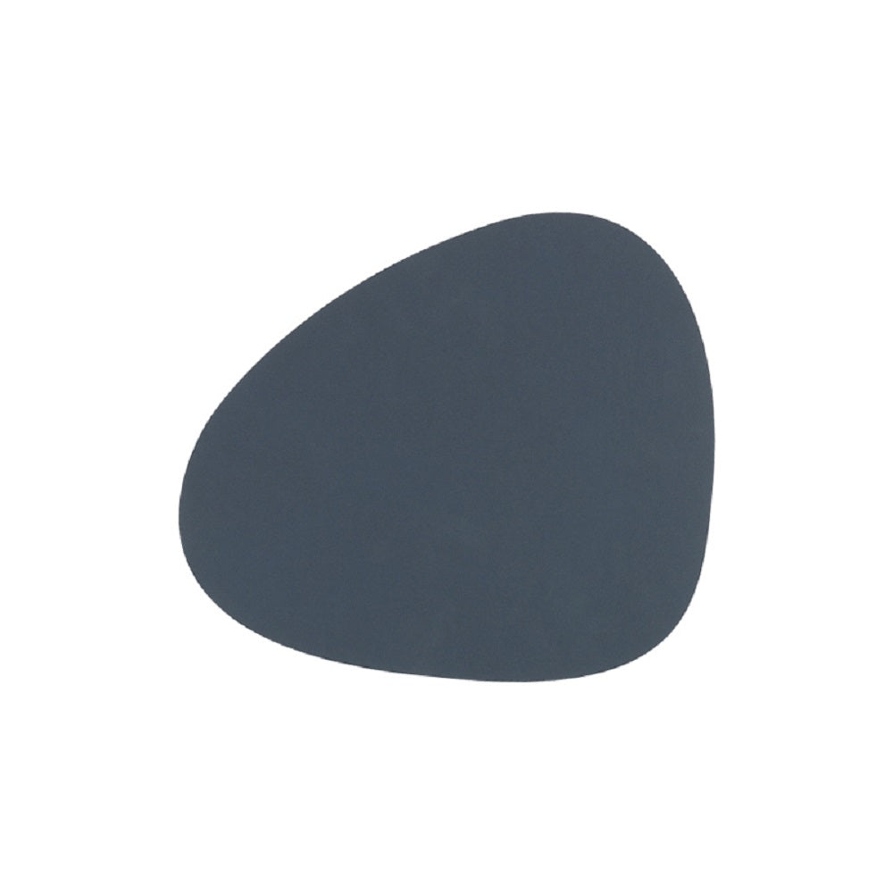 Glasuntersetzer Curve (11x13cm) Nupo Leder - LindDNA