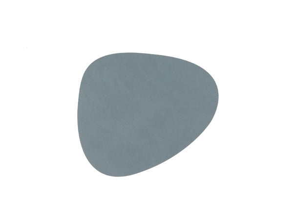 Glasuntersetzer Curve Leder Softbuck (11x13cm) - LindDNA