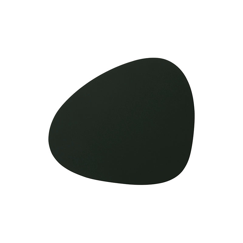 Glasuntersetzer Curve Leder Softbuck (11x13cm) - LindDNA