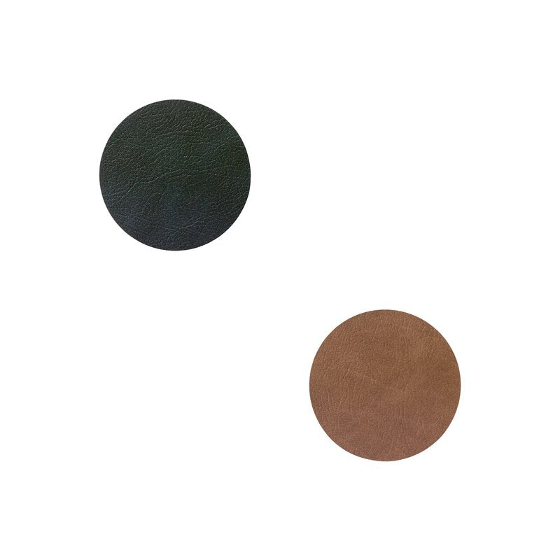 Glasuntersetzer doppelseitig Rund (Dia. 10 cm) - LindDNA