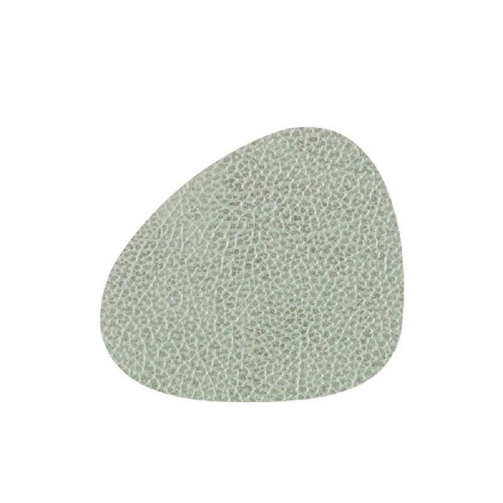 Glasuntersetzer Curve Leder Hippo (11x13cm) - LindDNA
