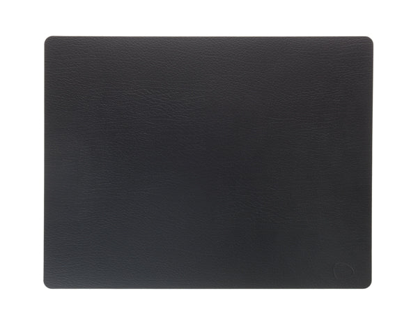 Tischset Platzset Square rechteckig L (35x45cm) Bull Leder - LindDNA
