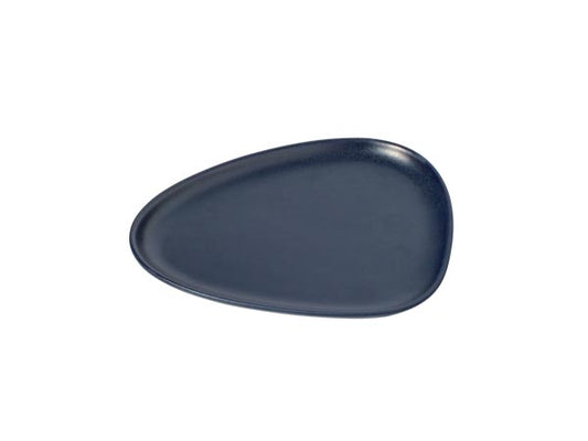 2er Set Frühstücksteller Kuchenteller (22x19x1,5cm) Steinzeug - LindDNA