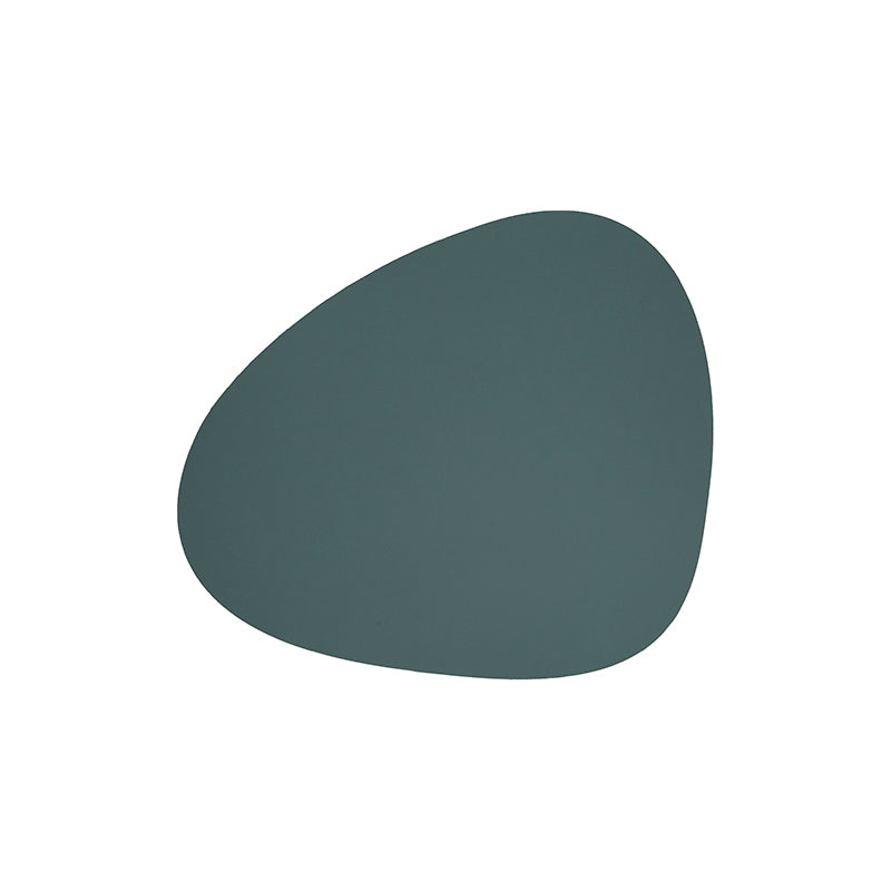 Glasuntersetzer Curve Leder Softbuck (11x13cm) - LindDNA