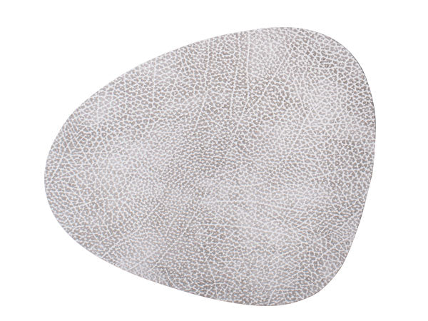 Tischset Platzset Curve L (37x44cm) Hippo Leder - LindDNA