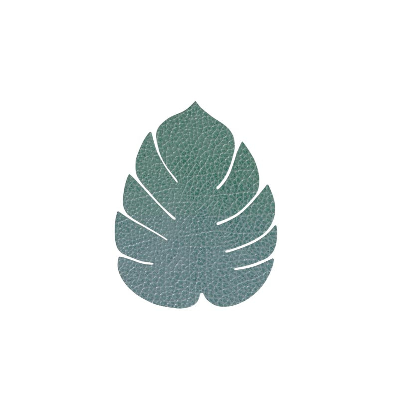 Glasuntersetzer Blatt Leaf  NUPO oder HIPPO - LindDNA