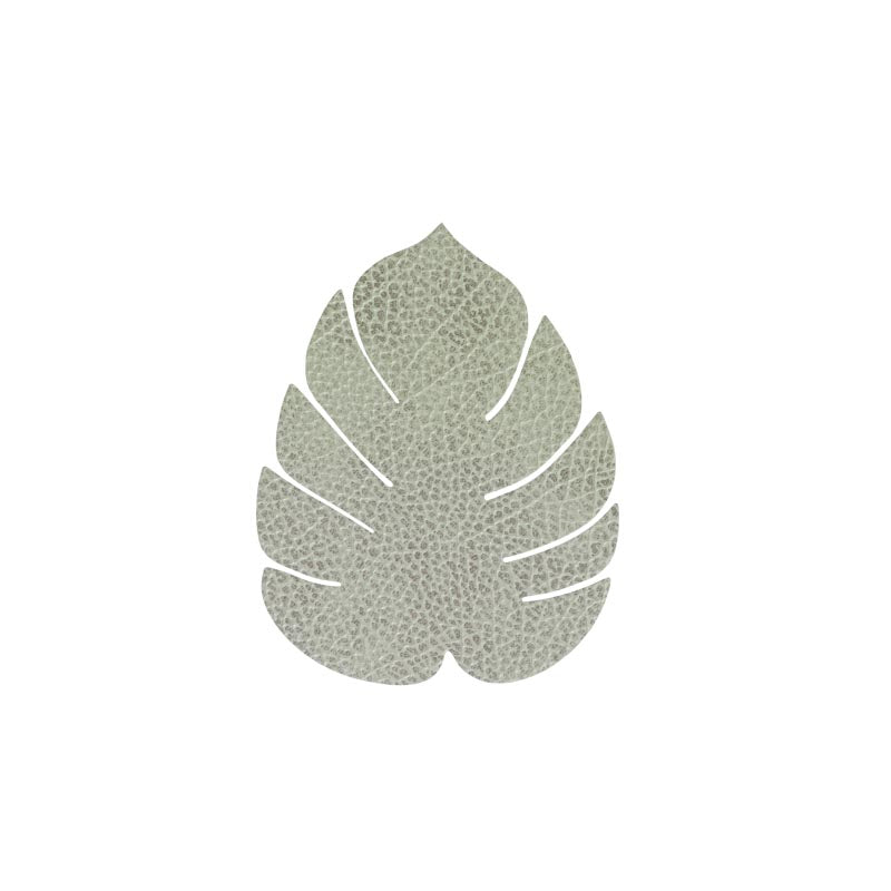 Glasuntersetzer Blatt Leaf  NUPO oder HIPPO - LindDNA
