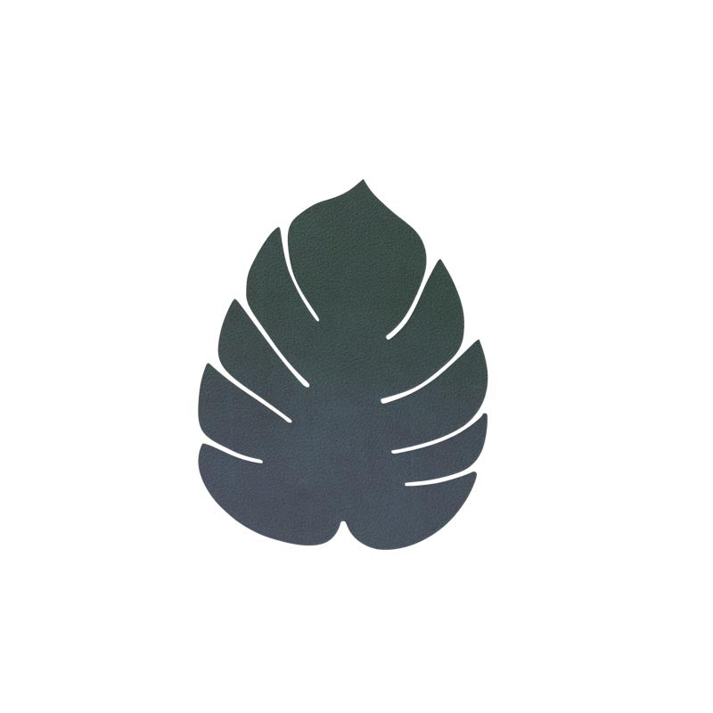 Glasuntersetzer Blatt Leaf  NUPO oder HIPPO - LindDNA