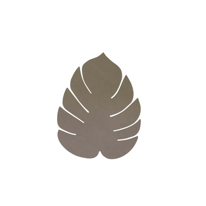 Glasuntersetzer Blatt Leaf  NUPO oder HIPPO - LindDNA