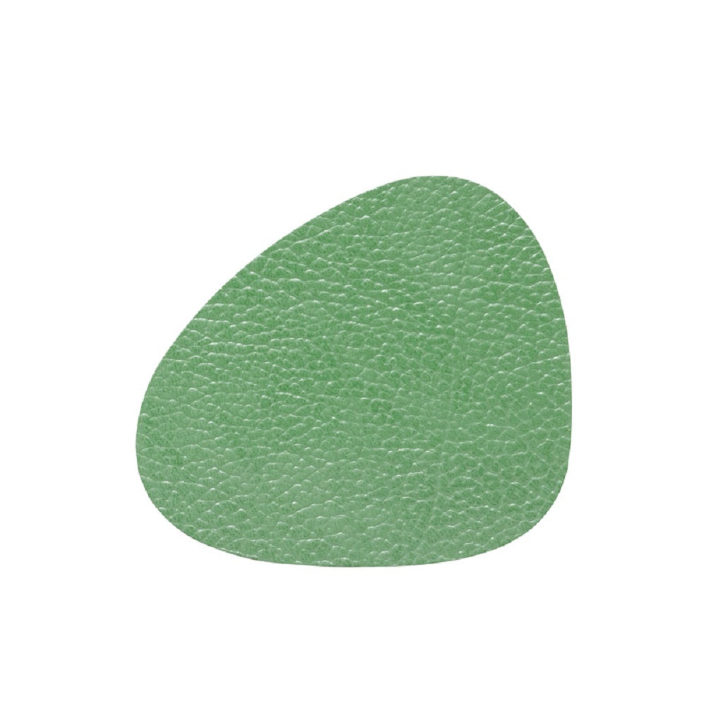 Glasuntersetzer Curve Leder Hippo (11x13cm) - LindDNA