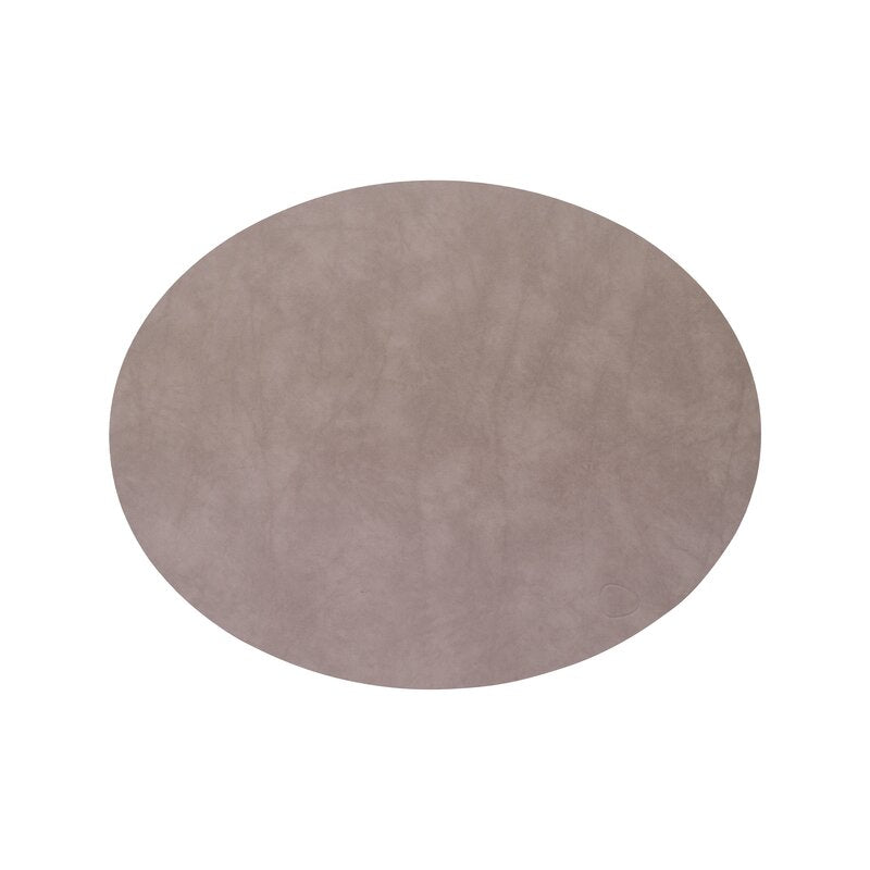 Tischset Platzset Oval L (35x46cm) Nupo Leder 2er Set LindDNA