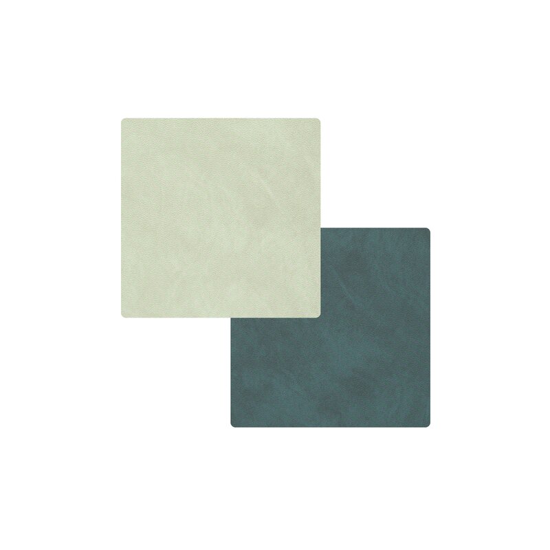 Glasuntersetzer doppelseitig Quadratisch (10x10cm) - LindDNA