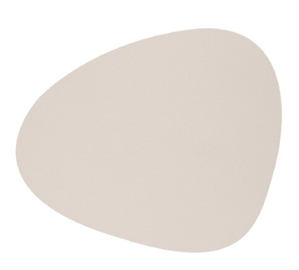 Glasuntersetzer Curve (11x13cm) Nupo Leder - LindDNA