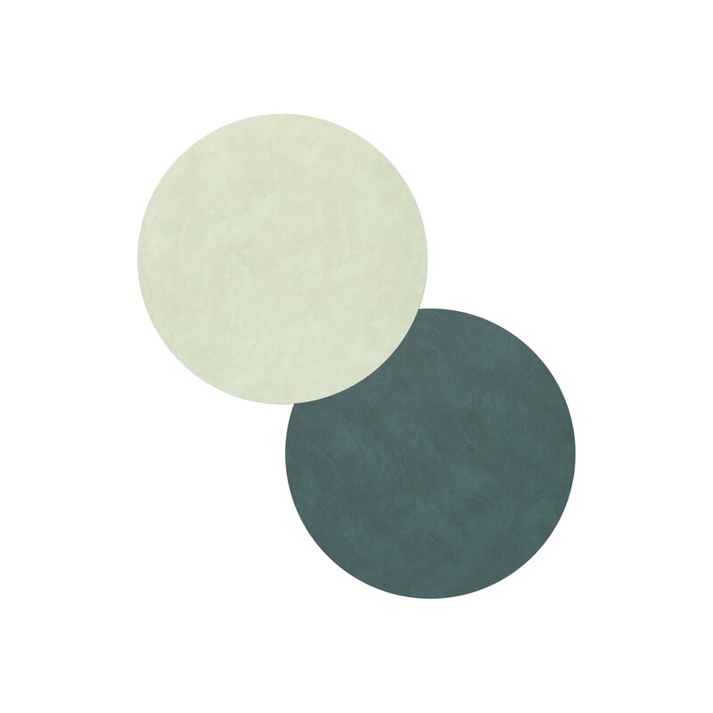 Glasuntersetzer doppelseitig Rund (Dia. 10 cm) - LindDNA