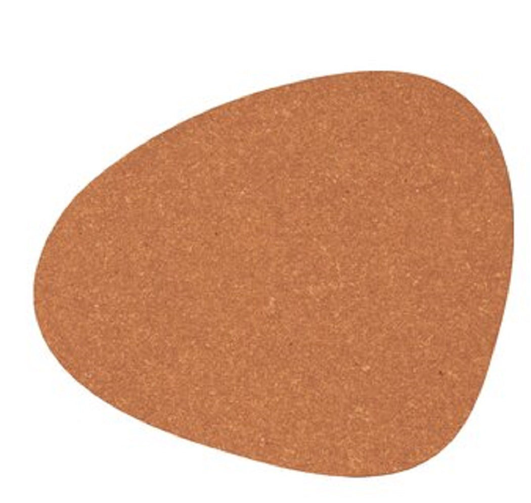 Tischset Platzset Curve L (37x44cm) Core Flecked Leder LindDNA