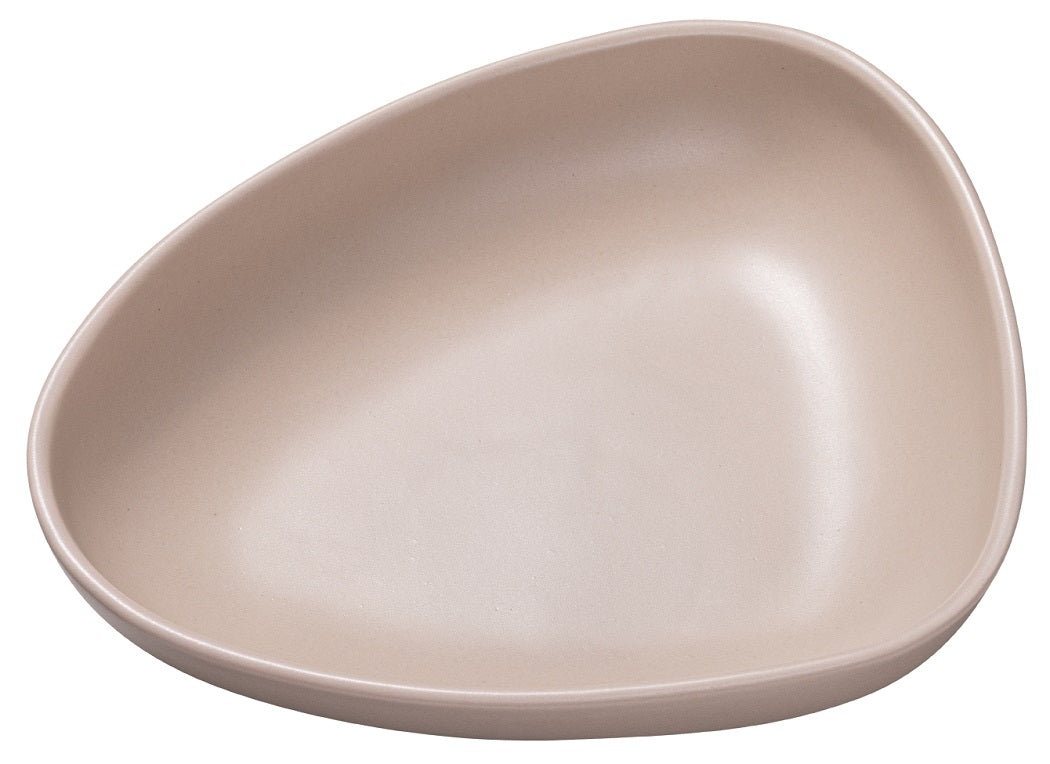 LIND DNA Curve Stoneware Suppenteller warm grey (1 Stück)