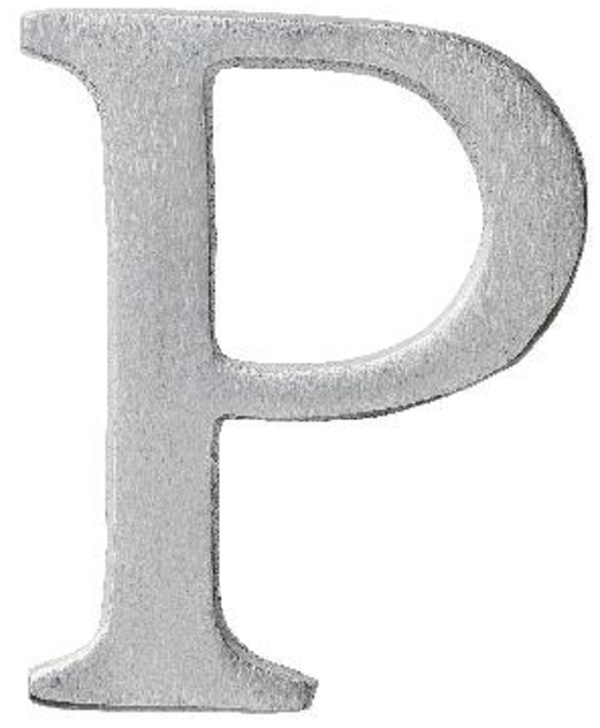 Alu Letter Alu-Buchstaben, Alu-Zahlen & Alu-Sonderzeichen Räder
