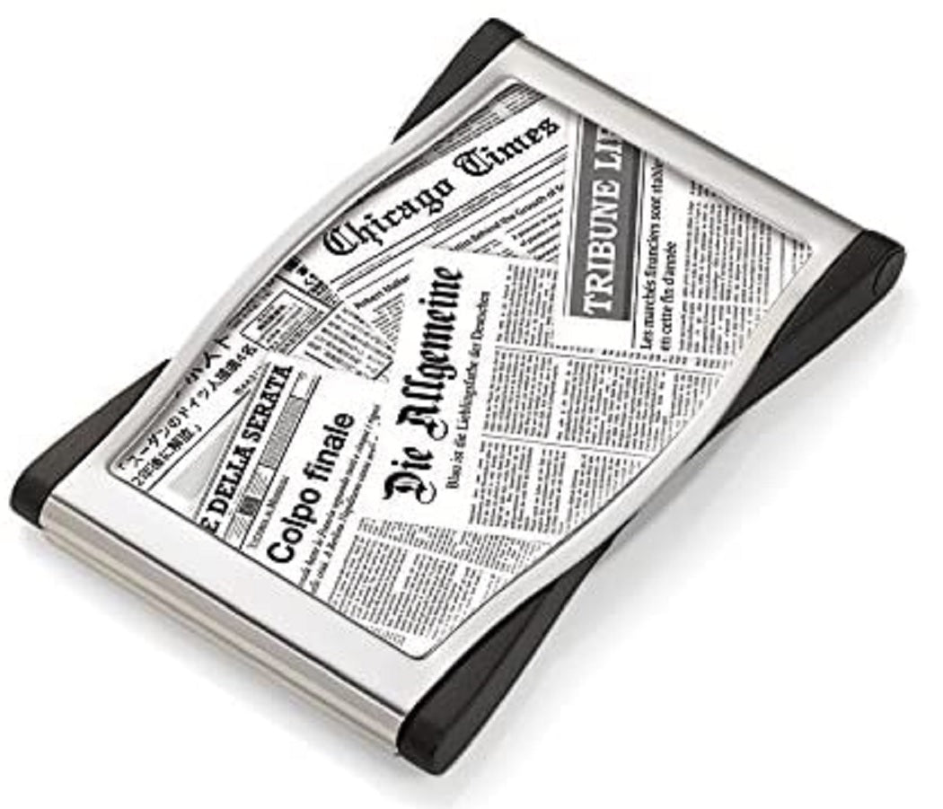 Visitenkartenetui WHAT'S NEW silber Troika