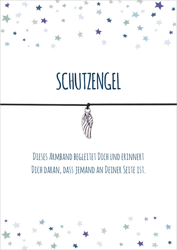 Wunscharmbänder "Schutzengel" Armband - Glücksschmiedin