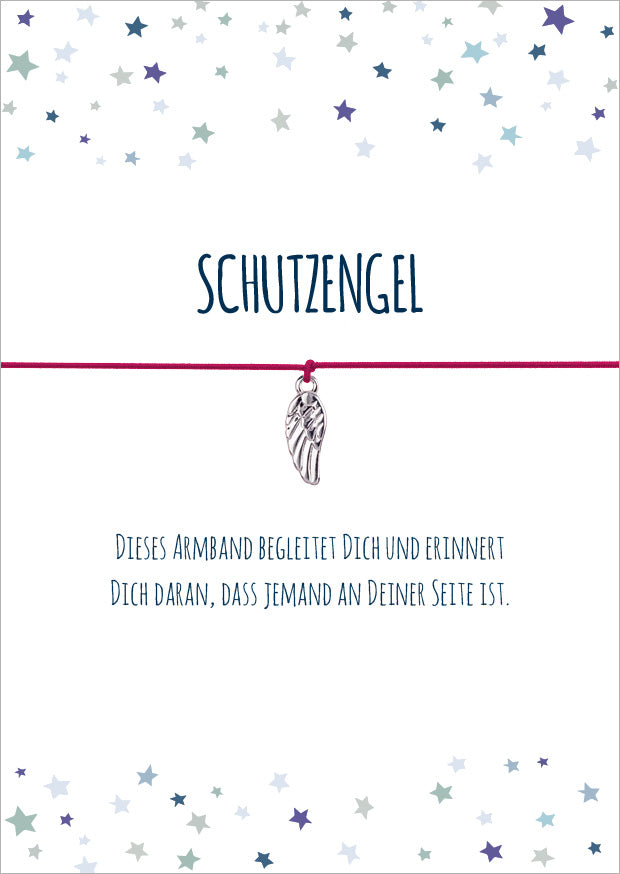 Wunscharmbänder "Schutzengel" Armband - Glücksschmiedin