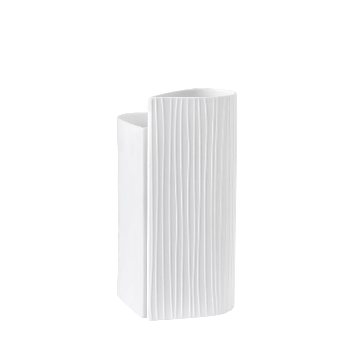 Vase 2er Set Herz plissiert - Räder Design