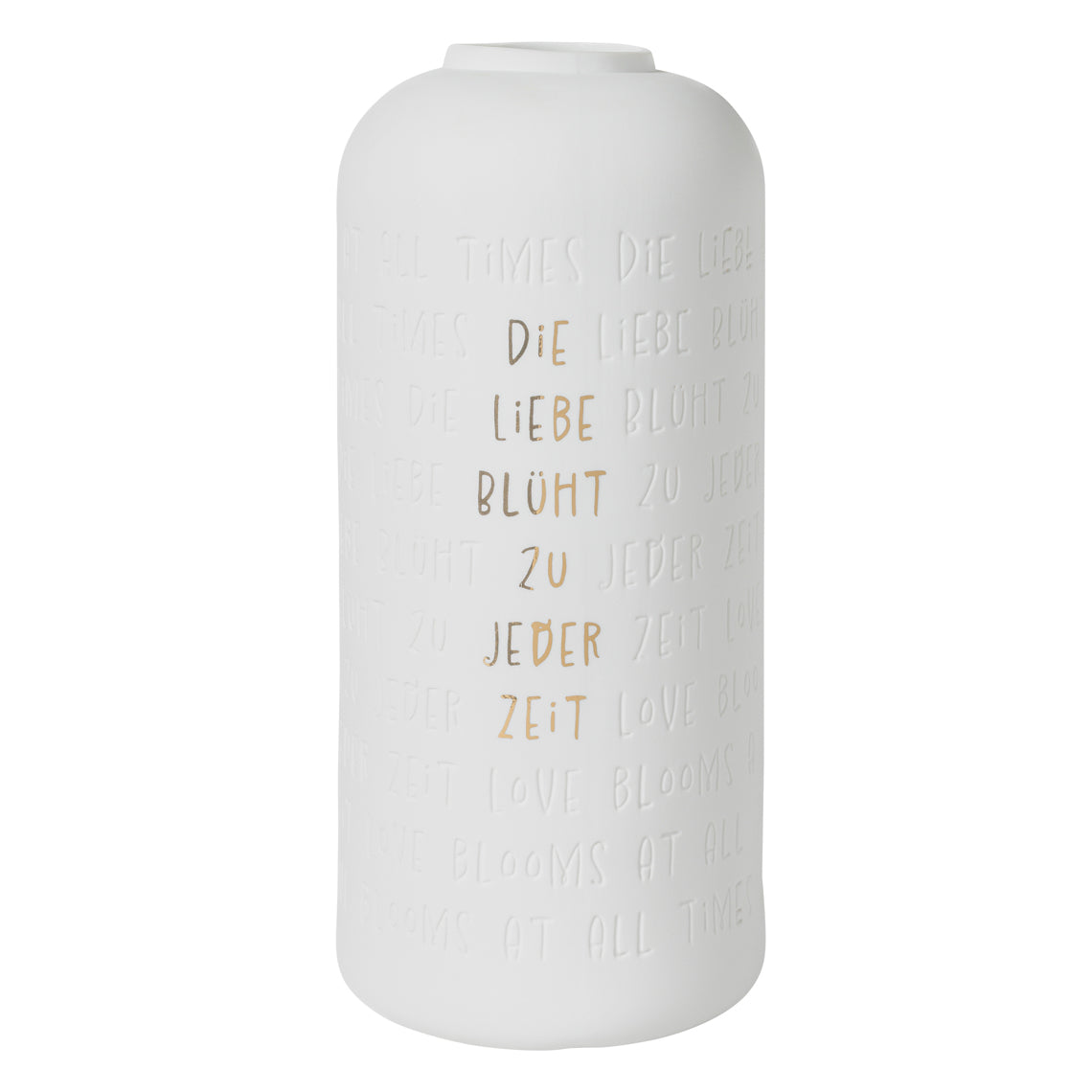 Vase Die Liebe blüht zu jeder Zeit - Räder Design


Vase plissiert - Räder Design