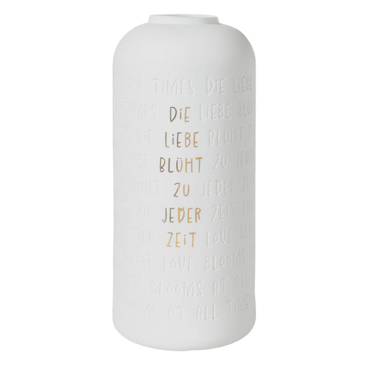 Vase Die Liebe blüht zu jeder Zeit - Räder Design


Vase plissiert - Räder Design