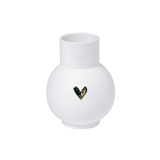 Kugelvase Herz Gold – Räder Design