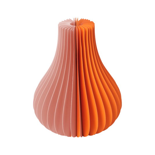 Papiervase Yuki orange - Remember