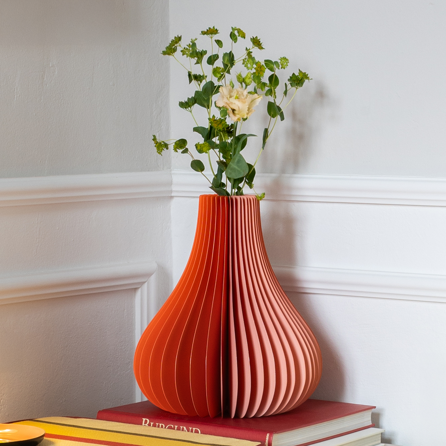 Papiervase Yuki orange - Remember