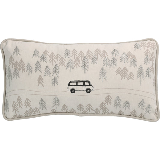 Traumkissen "Reisebegleiter" kleines Kissen - Räder Design