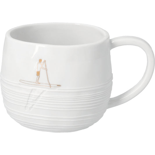 Tasse "Lass dich treiben" - Räder Design