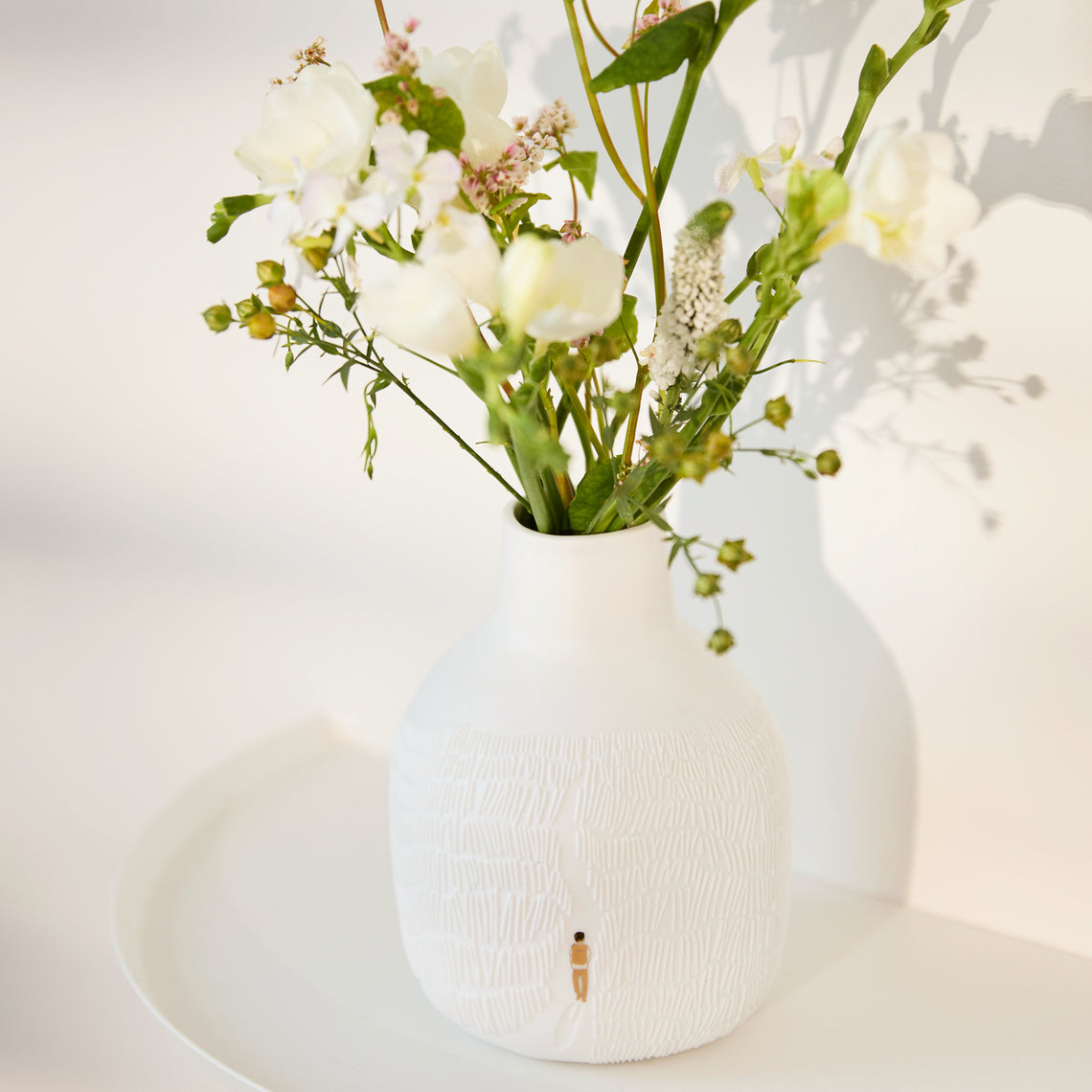 Vase "Gräser im Wind" Blumenvase  – Räder Design