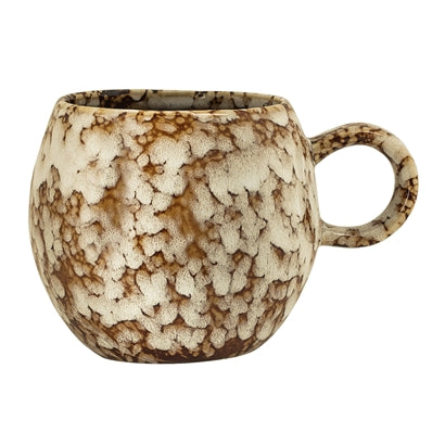 Paula Cup Tasse Steingut braun - Bloomingville