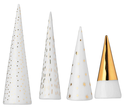 Kleiner Winterwald 4er Set gold  - Räder Design