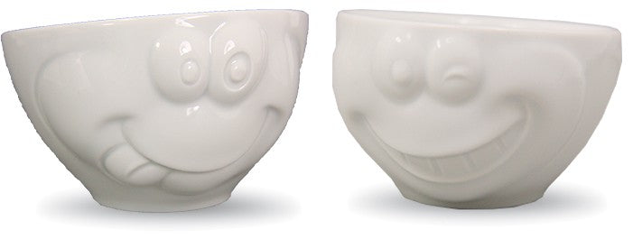 Dipschalen Dipschälchen ANTON & BETON 2er Set Hartporzellan weiß
