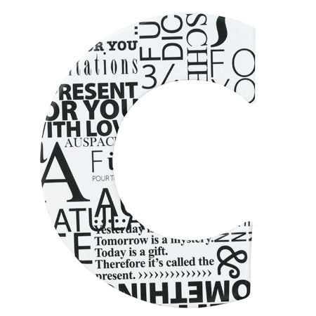 ABC Schachtel Buchstaben A-Z Paper & Poetry Räder
