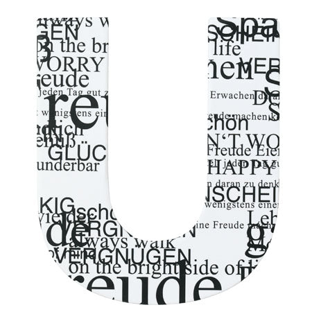 ABC Schachtel Buchstaben A-Z Paper & Poetry Räder