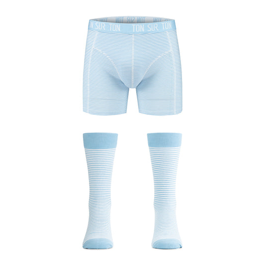 Socken + Boxershorts Set "Adam und Eva" - Ton Sur Ton