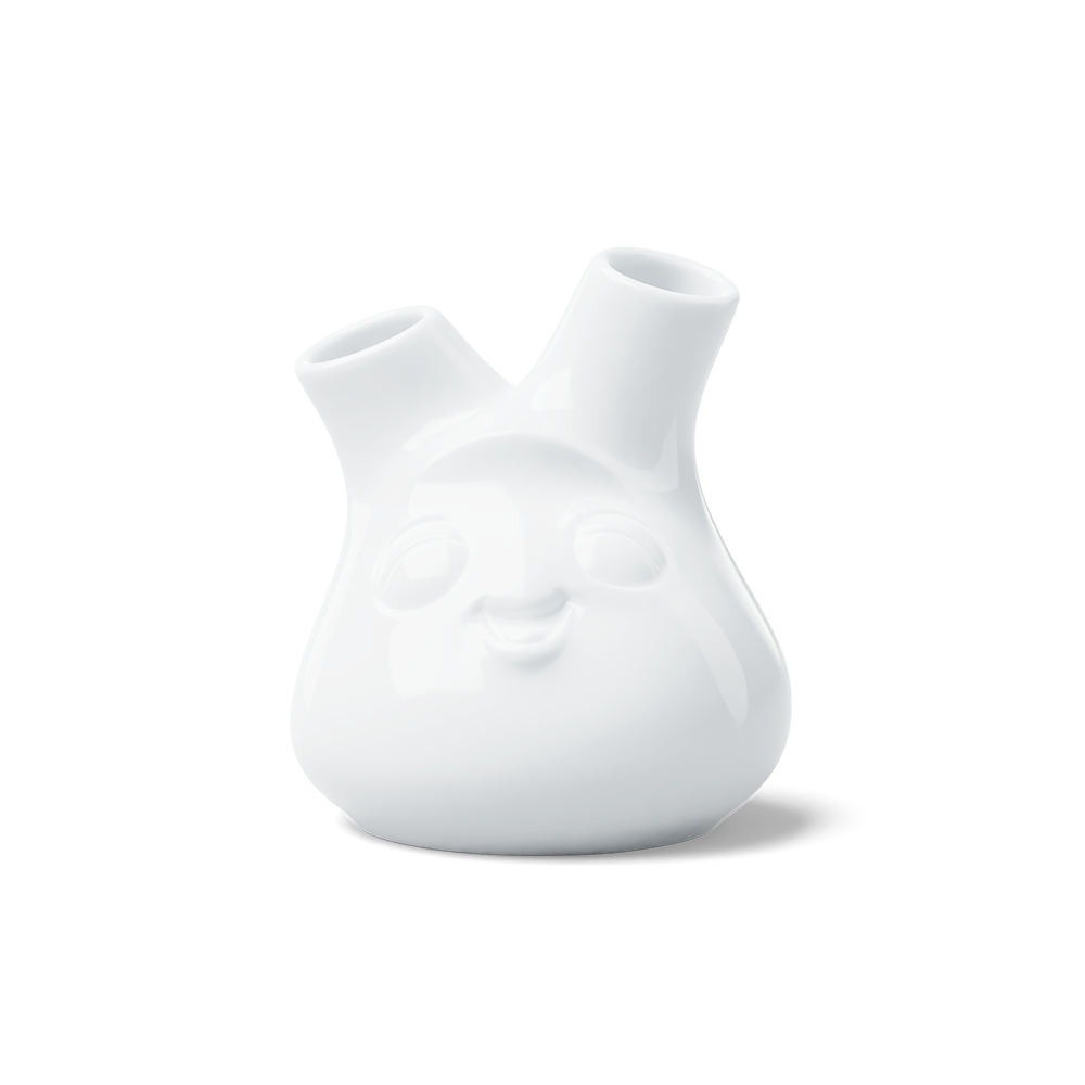 2er Set Vasen "Kess+Putzig" Porzellan - Fiftyeight Products