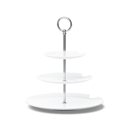 Food-Tempel 3-stufig mit 3 tiefen Tellern mit Biss - Fiftyeight Products