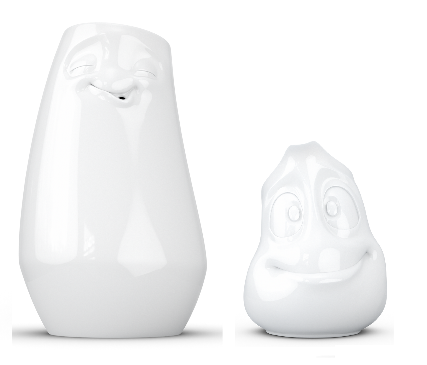 Vase "entspannt" und Kännchen "drollig"-Set - Fiftyeight Products
