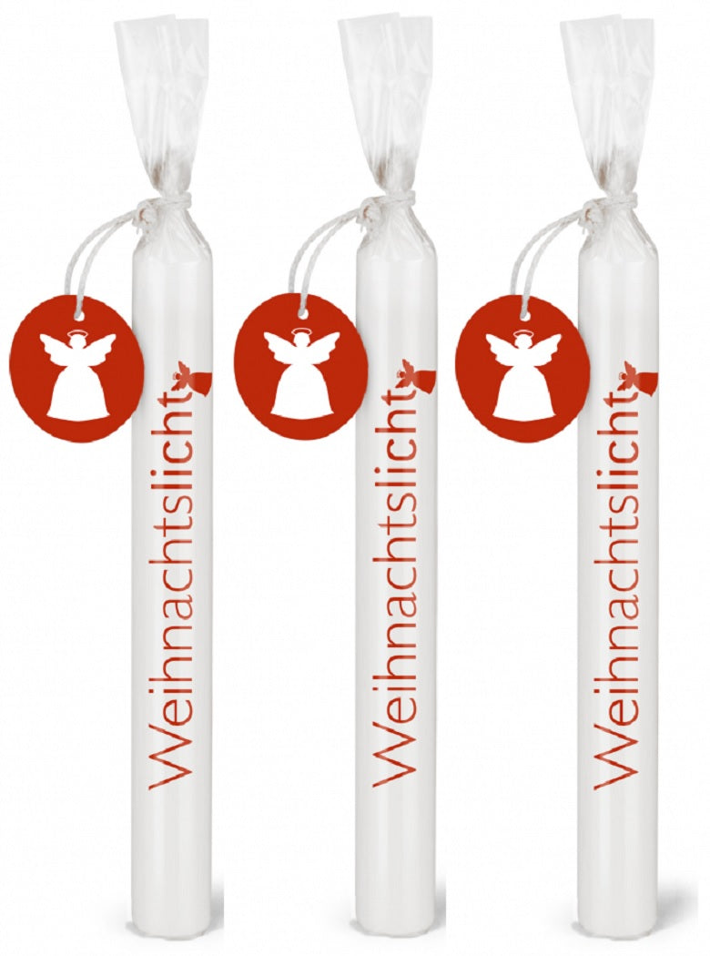 Wünschelicht-Kerzen 3er Set Bulla Design