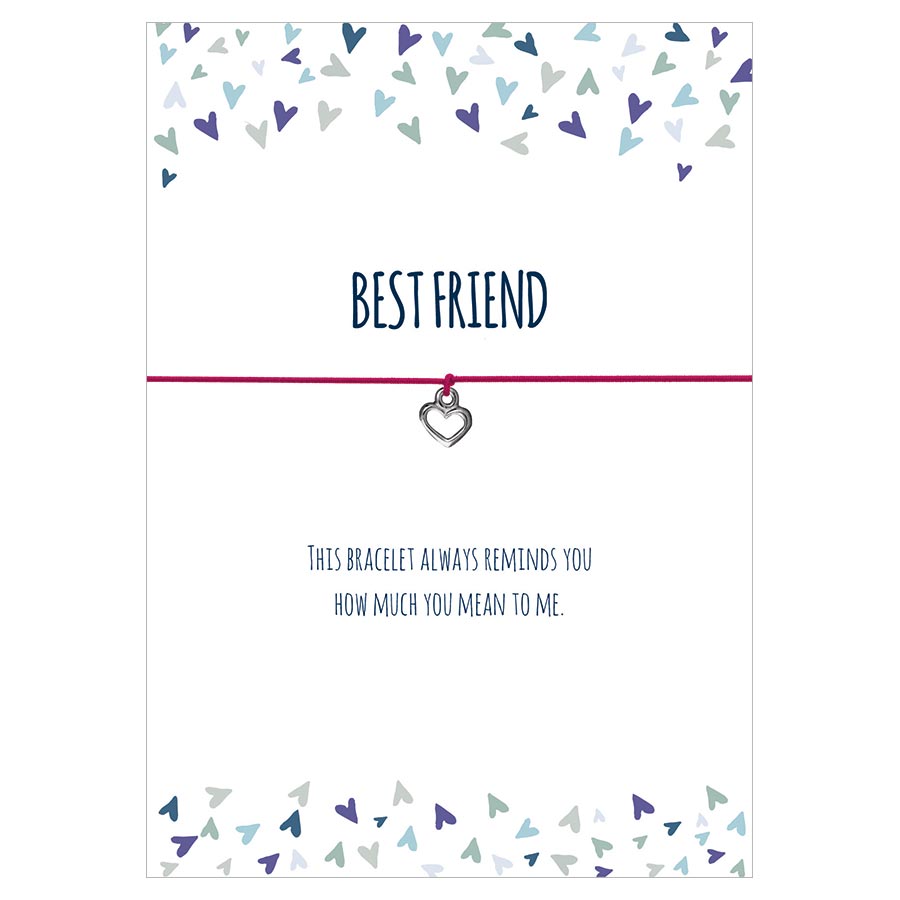 Wunscharmbänder "Best friend" Armband - Glücksschmiedin