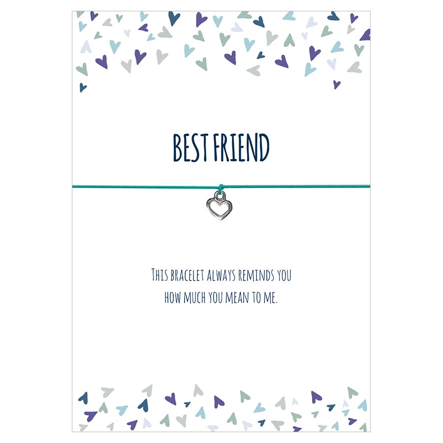 Wunscharmbänder "Best friend" Armband - Glücksschmiedin