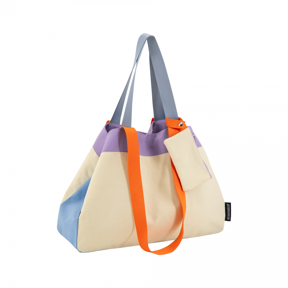 Canvas-Tasche B:50,T:16,H:36 cm, 100% Baumwolle - Remember..