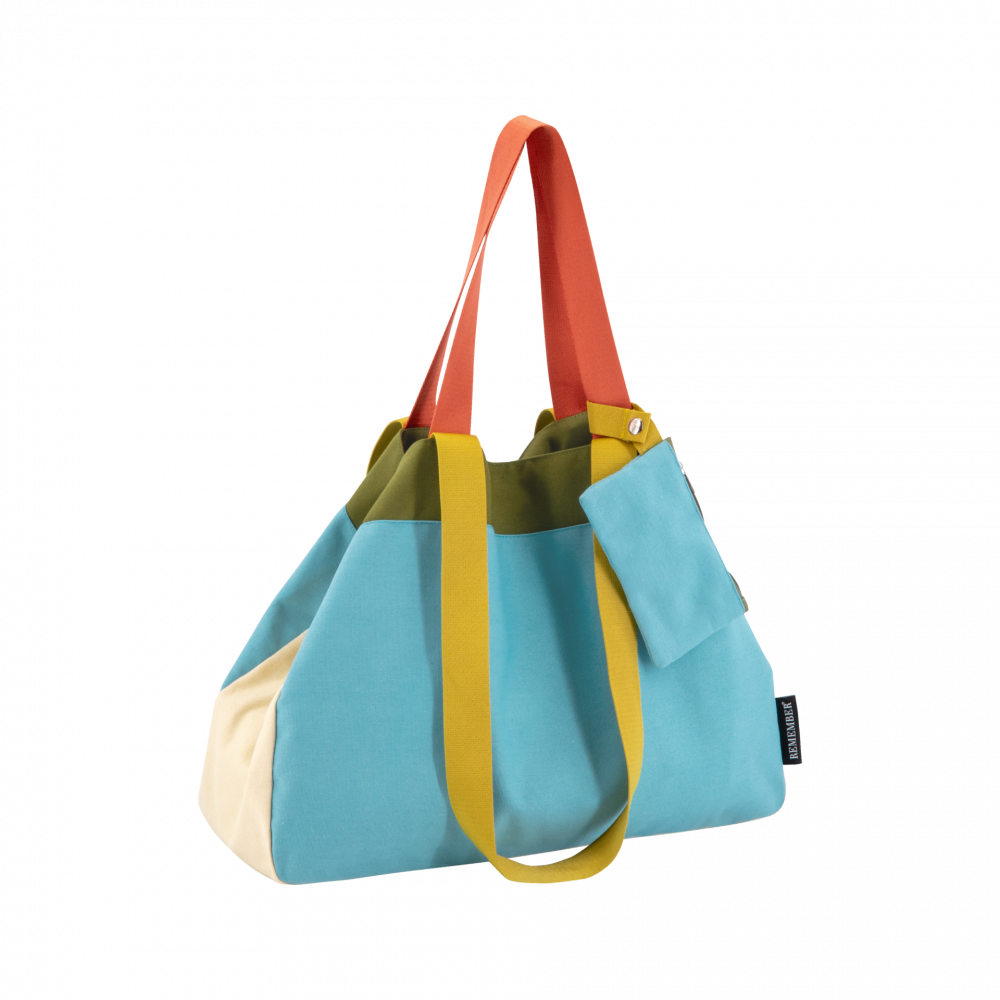 Canvas-Tasche B:50,T:16,H:36 cm, 100% Baumwolle - Remember..