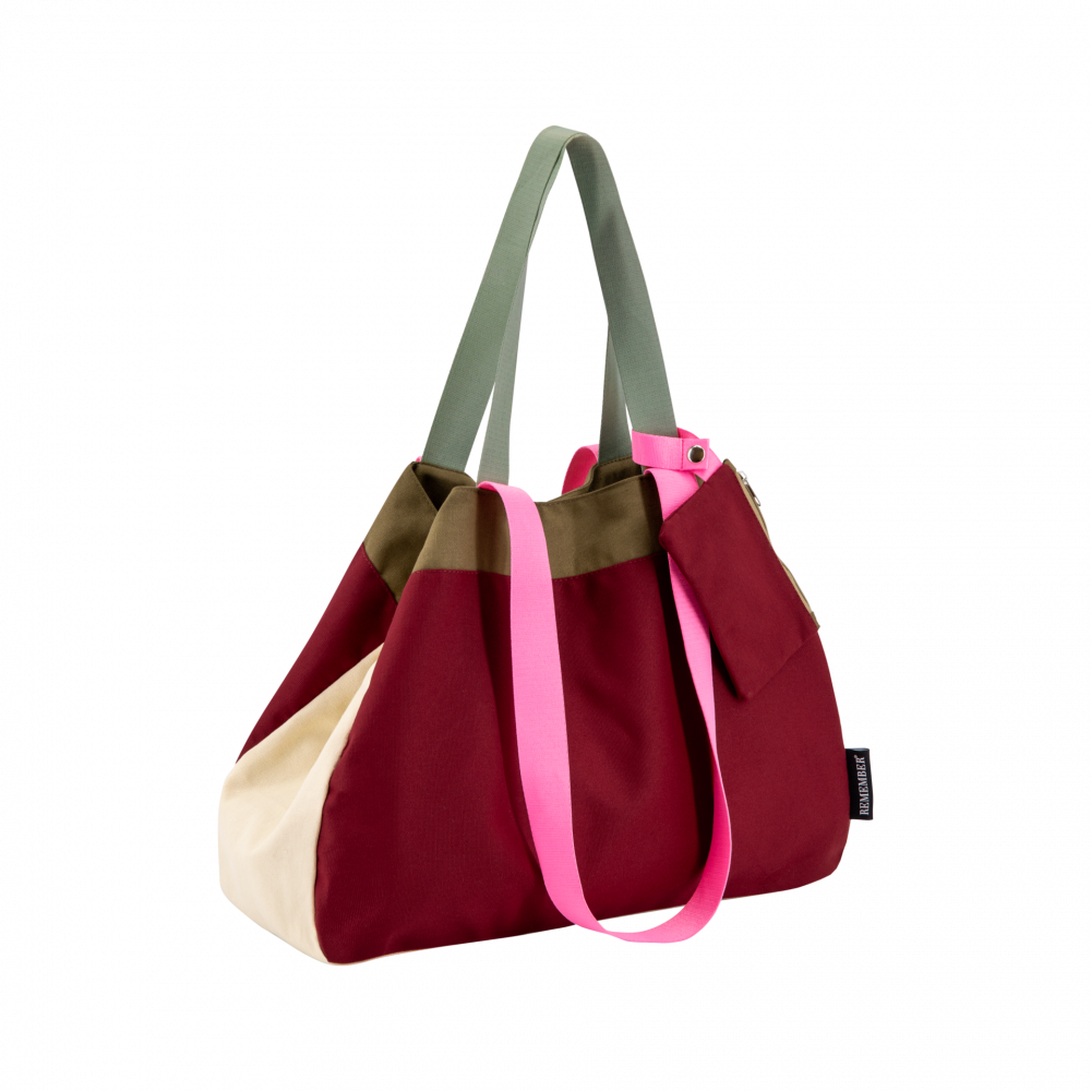 Canvas-Tasche B:50,T:16,H:36 cm, 100% Baumwolle - Remember..