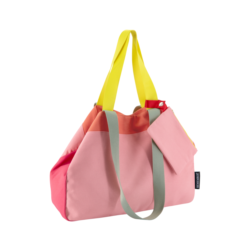 Canvas-Tasche B:50,T:16,H:36 cm, 100% Baumwolle - Remember..